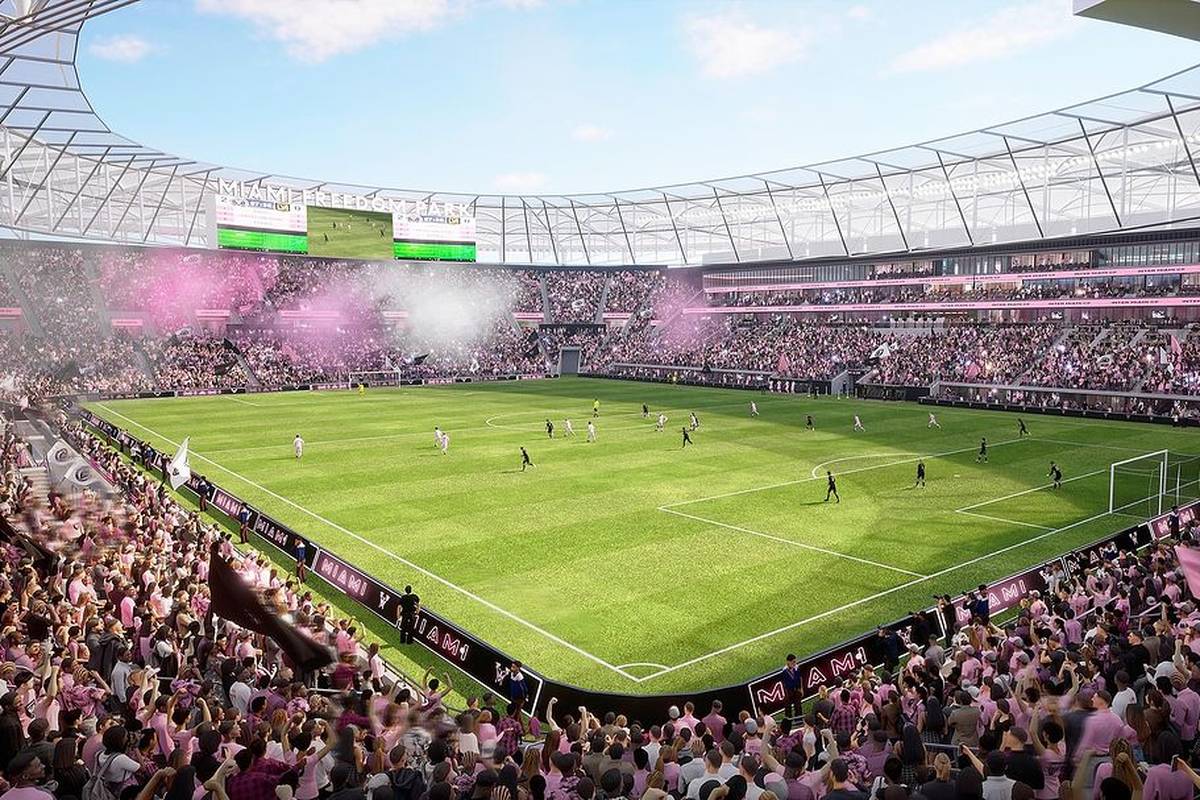 Der Fußball-Klub von David Beckham hat die Pläne für sein neues Stadion veröffentlicht. Ab 2026 soll das MLS-Team im gigantischen „Miami Freedom Park“ spielen.