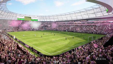 Der Fußball-Klub von David Beckham hat die Pläne für sein neues Stadion veröffentlicht. Ab 2026 soll das MLS-Team im gigantischen „Miami Freedom Park“ spielen.