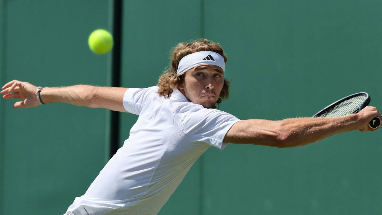 Wimbledon: Zverev in der dritten Runde