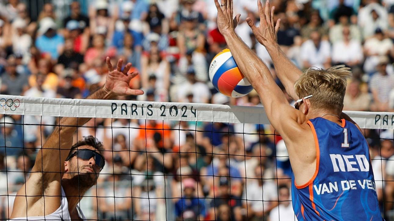 Unmut beim Beachvolleyball: Buhrufe gegen van de Velde