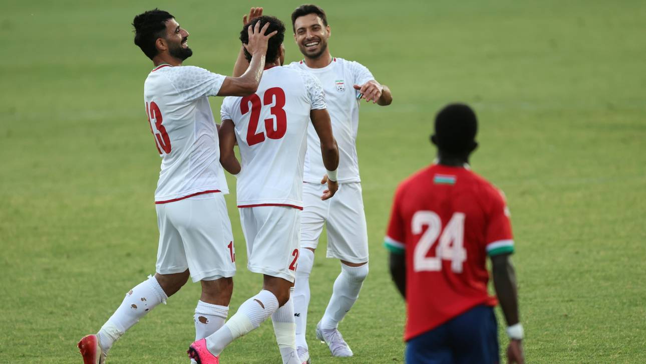 Iran gewinnt erstes WM-Testspiel