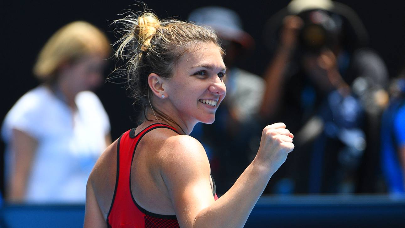 Halep gewinnt irres Rekord-Match