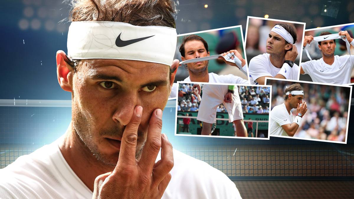 SPORT1 listet Nadals zahlreich gezeigten Ticks und Routinen auf