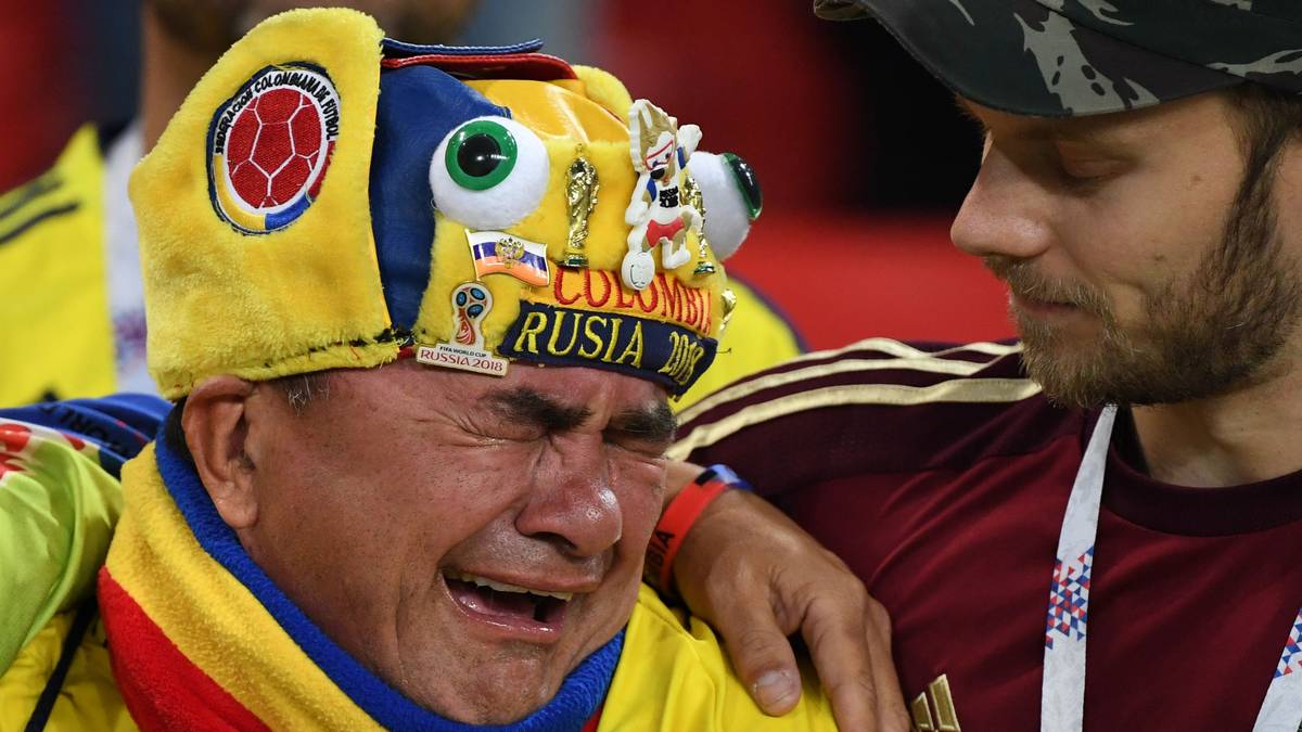 LA GAZZETTA DELLO SPORT: "Bacca verschießt. Kane weint Kolumbien keine Träne nach. England fliegt ins Viertelfinale" 