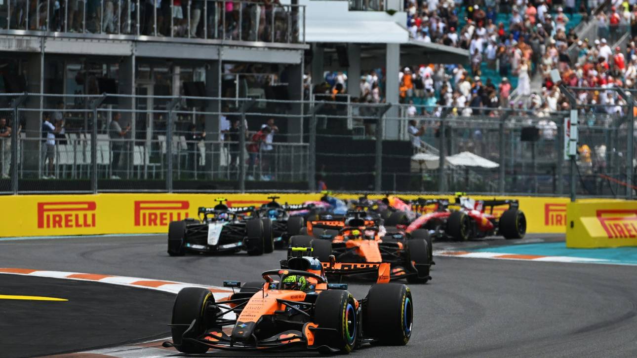 Doppelsieg von McLaren: Norris gewinnt Sprint in Miami