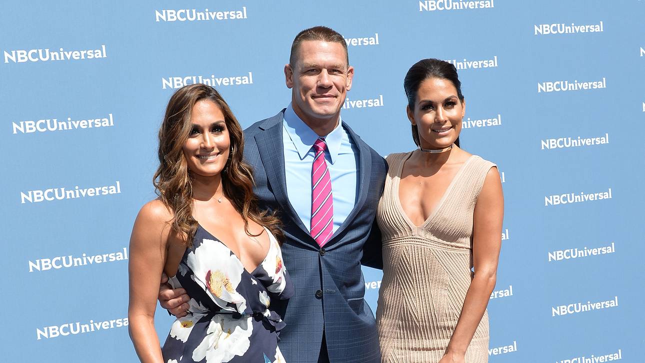 Nikki Bella (l.) und John Cena waren von 2012 bis 2018 ein Paar