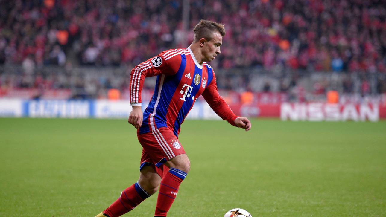 Xherdan Shaqiri-FC Bayern Munchen-AS Roma-UEFA Champions League