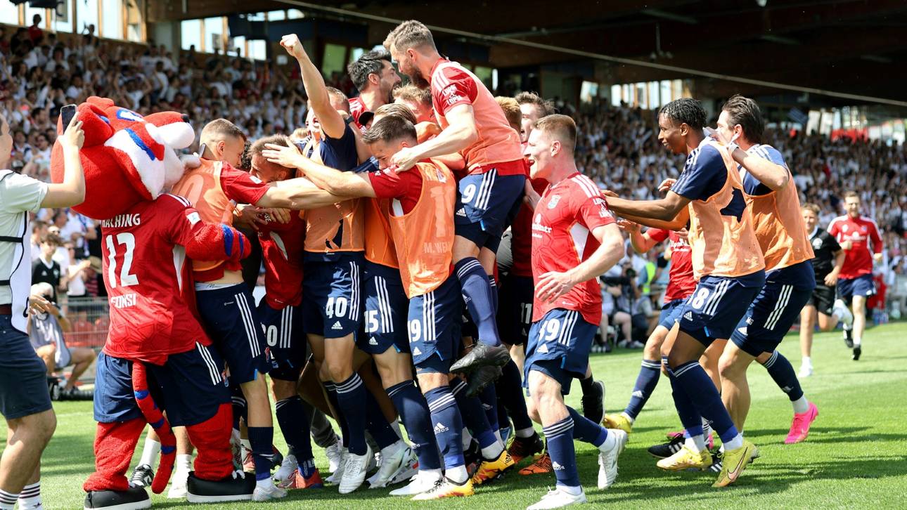 Nach Fan-Tumulten: Unterhaching steigt in 3. Liga auf