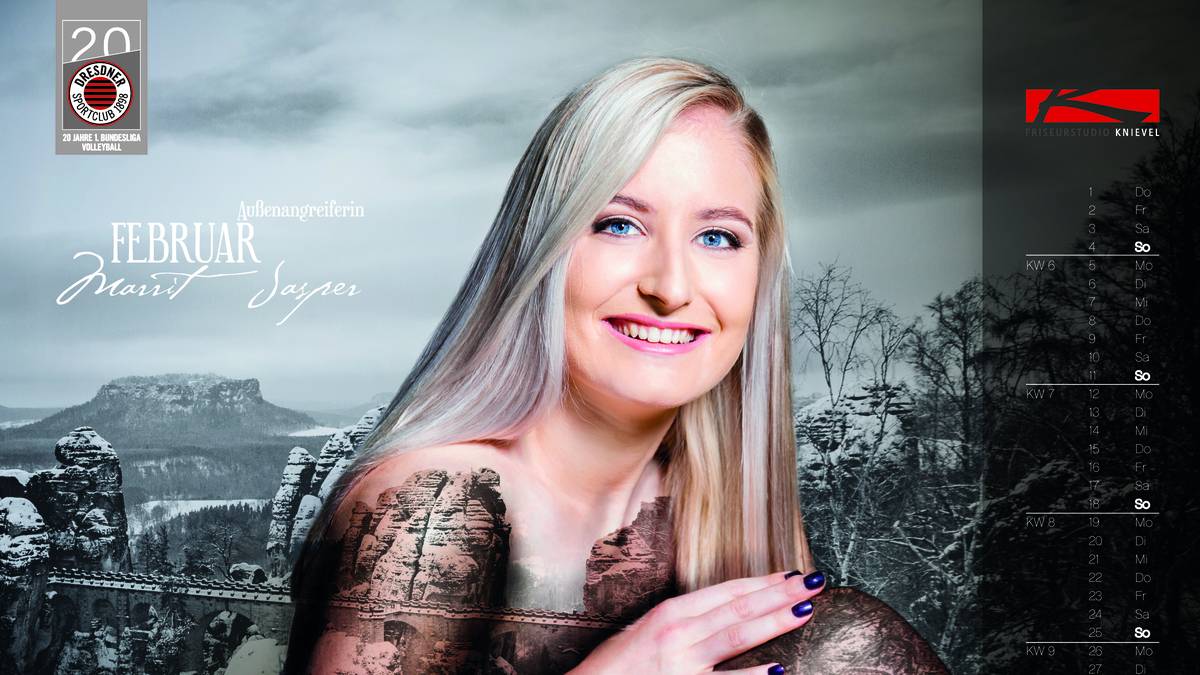 Auch für Außenangreiferin Marrit Jasper ist es die erste Spielzeit beim DSC. Die 21-Jährige ist eine von zwei Niederländerinnen im Kader