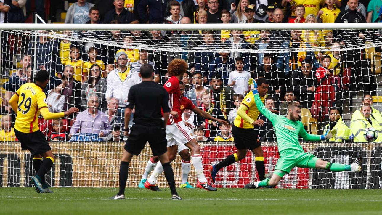 Manchester Uniteds Pleite im Video