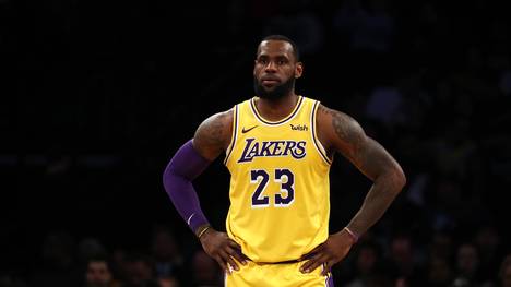 LeBron James spielt seit 2018 für die Los Angeles Lakers