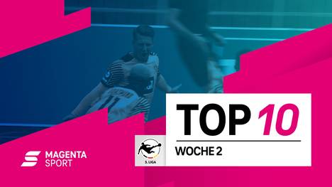 Die 10 schönsten Szenen vom 2. Spieltag der 3. Liga.
