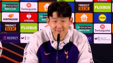 Spurs-Star Heung-Min Son ist sich sicher: Auch aus dem Urlaub wird sein bester Freund Harry Kane das Conference-League-Finale gegen Manchester United verfolgen.