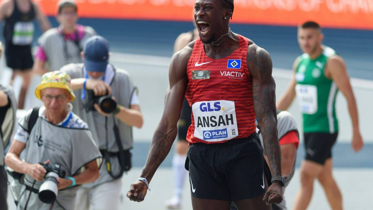 Deutscher Rekord-Sprinter mit Ansage