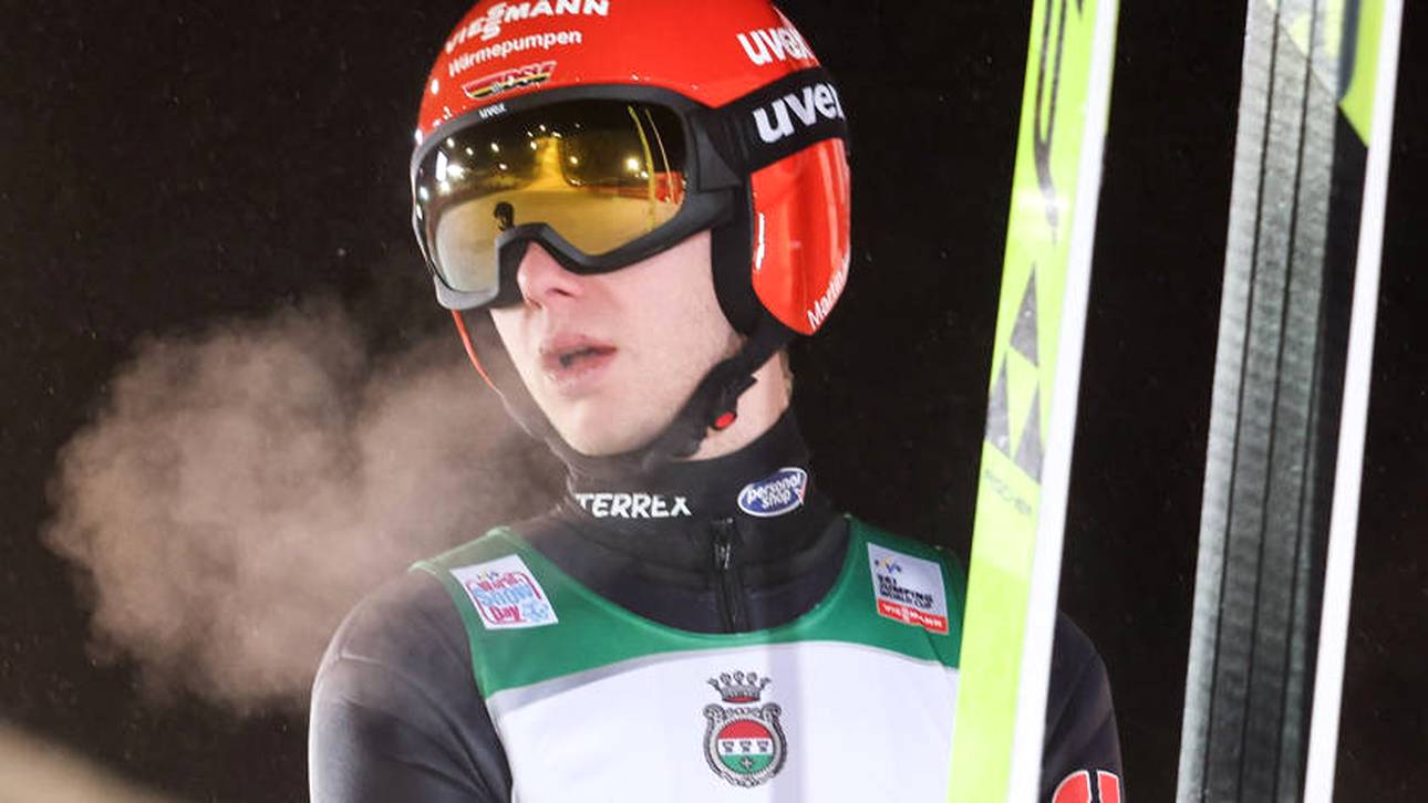 Tournee-Start: Ein DSV-Adler gestrichen