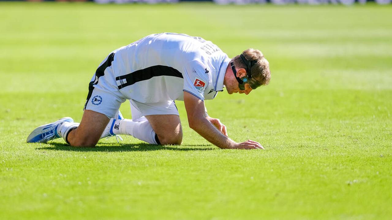 Fabian Klos fehlt Arminia Bielefeld länger