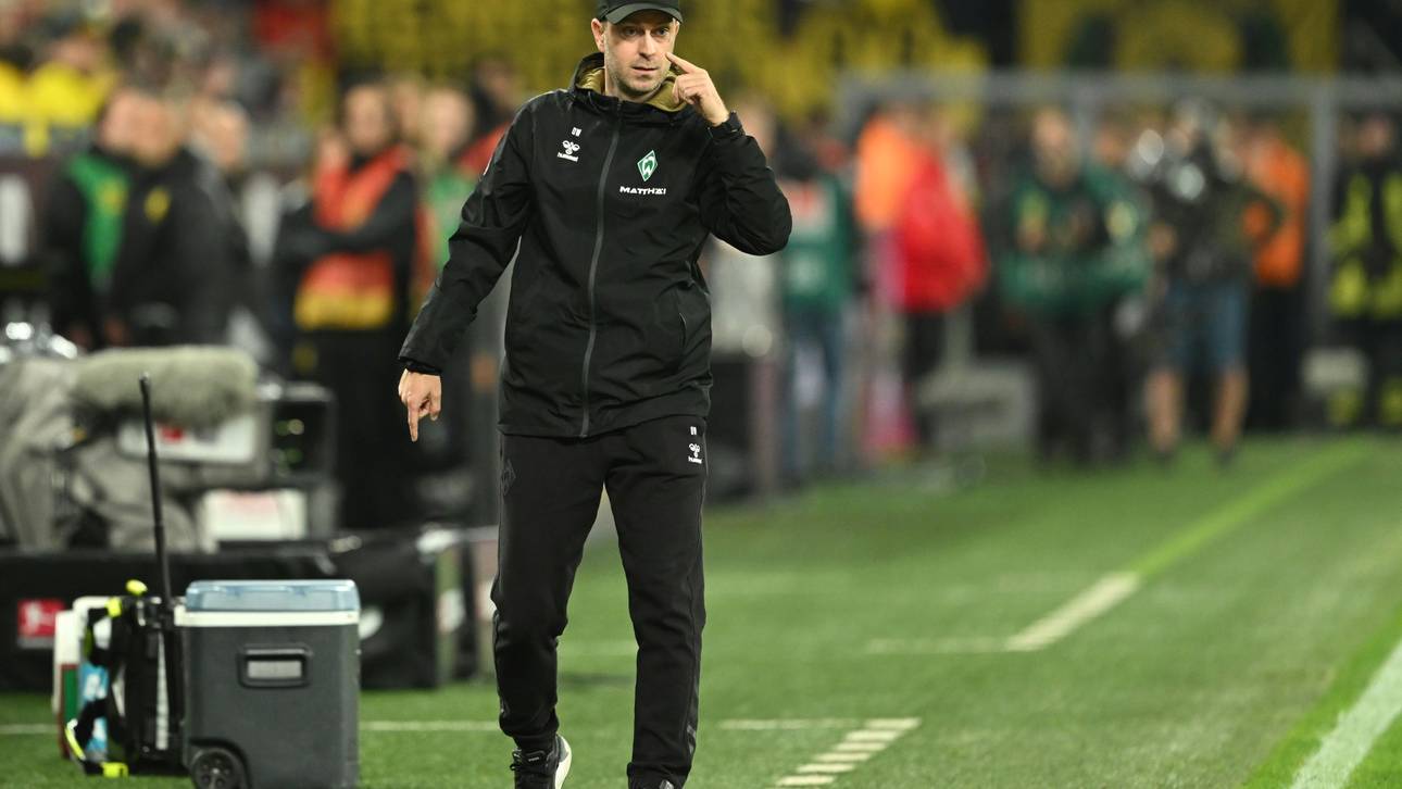 Werder ohne Trainer gegen Leverkusen?