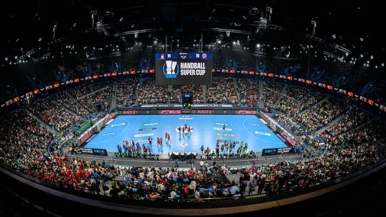 Im August fand der Handball-Supercup im Münchener SAP Garden statt