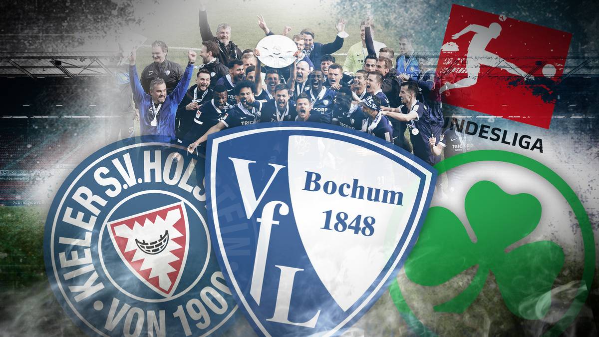 2 nach 10: Wie stark sind die Bundesliga-Aufsteiger Bochum, Fürth & Kiel?