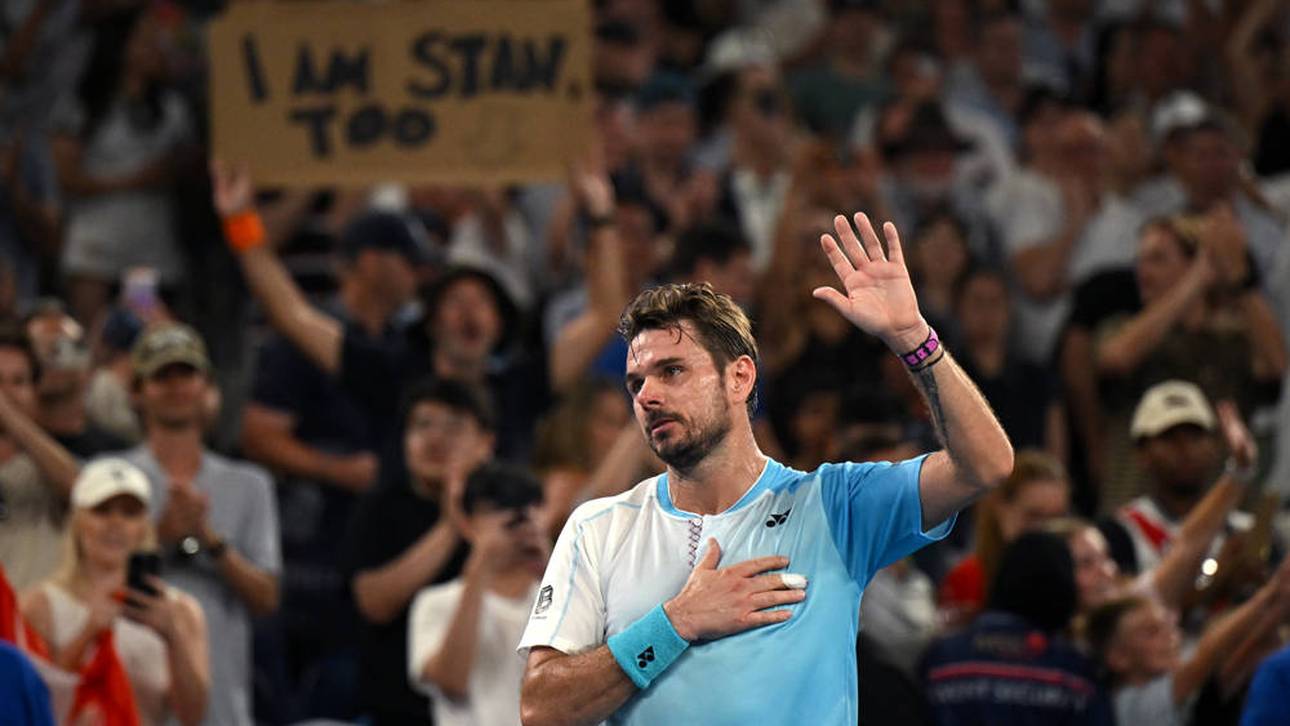 Wawrinka-Abschied mit Dosenbier