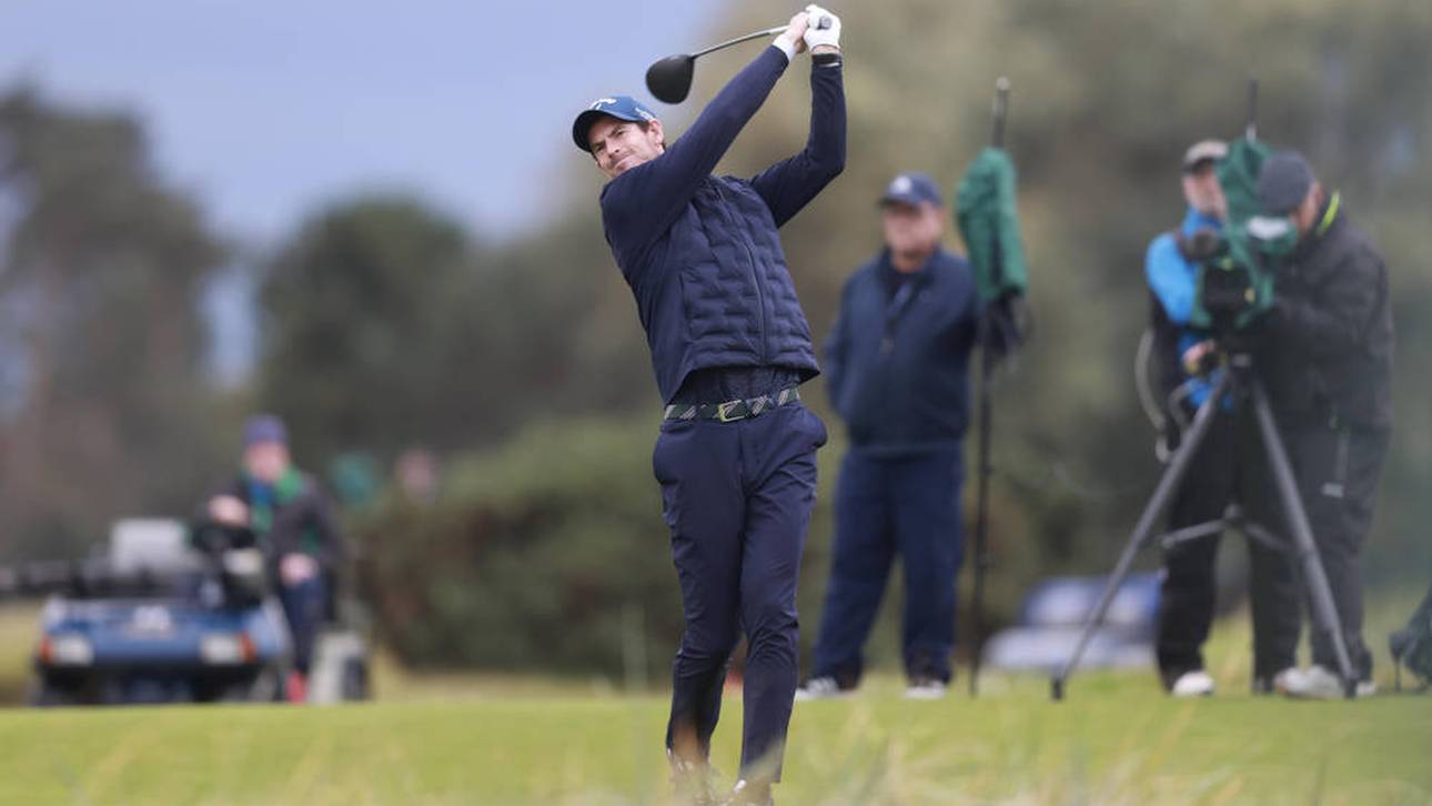 Andy Murray bei der Alfred Dunhill Championship