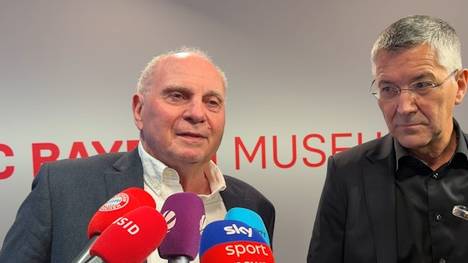 Uli Hoeneß und Herbert Hainer gehen auf Lennart Karl und dessen Leistung und auch auf eine eventuelle Nominierung im DFB-Kader ein. 