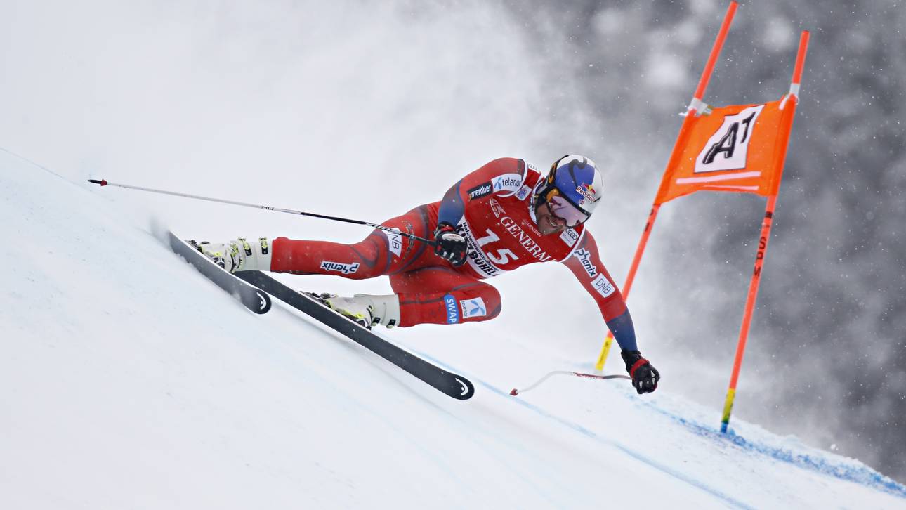 Svindal siegt auf der Streif