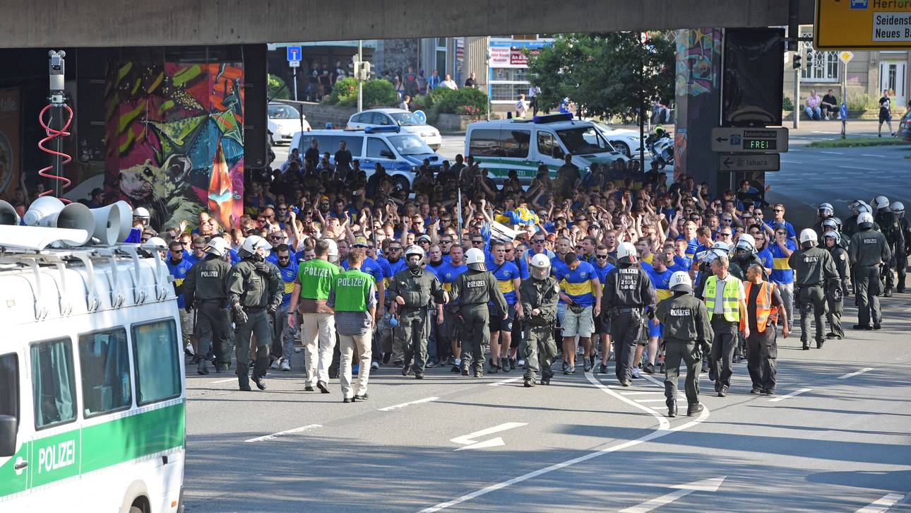 Vor Derby: 170 Chaoten in Gewahrsam