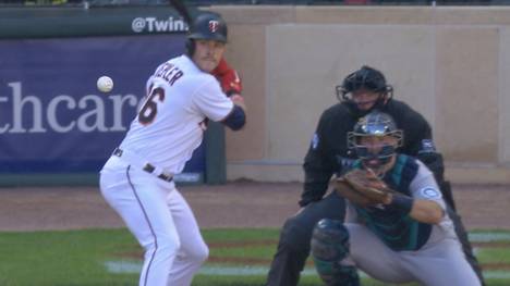 Max Kepler und die Minnesota Twins bekamen es im ersten Spiel der neuen Saison mit den Seattle Mariners zu tun. Optimal lief's dabei aus Sicht des Deutschen nicht gerade.