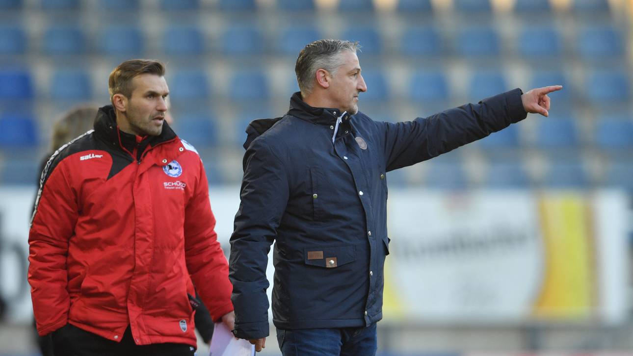 Fauxpas: Arminia-Trainer verwechselt