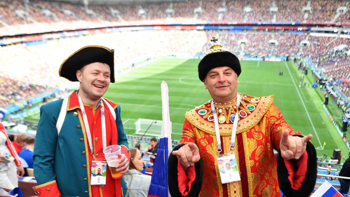 Bei diesen zwei Herren ist klar, für wen sie jubeln