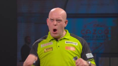 Michael van Gerwen untermauert seine Titelambitionen. Er lässt Lewy Williams nicht den hauch einer Chance und marschiert unaufhaltsam in Runde 3.