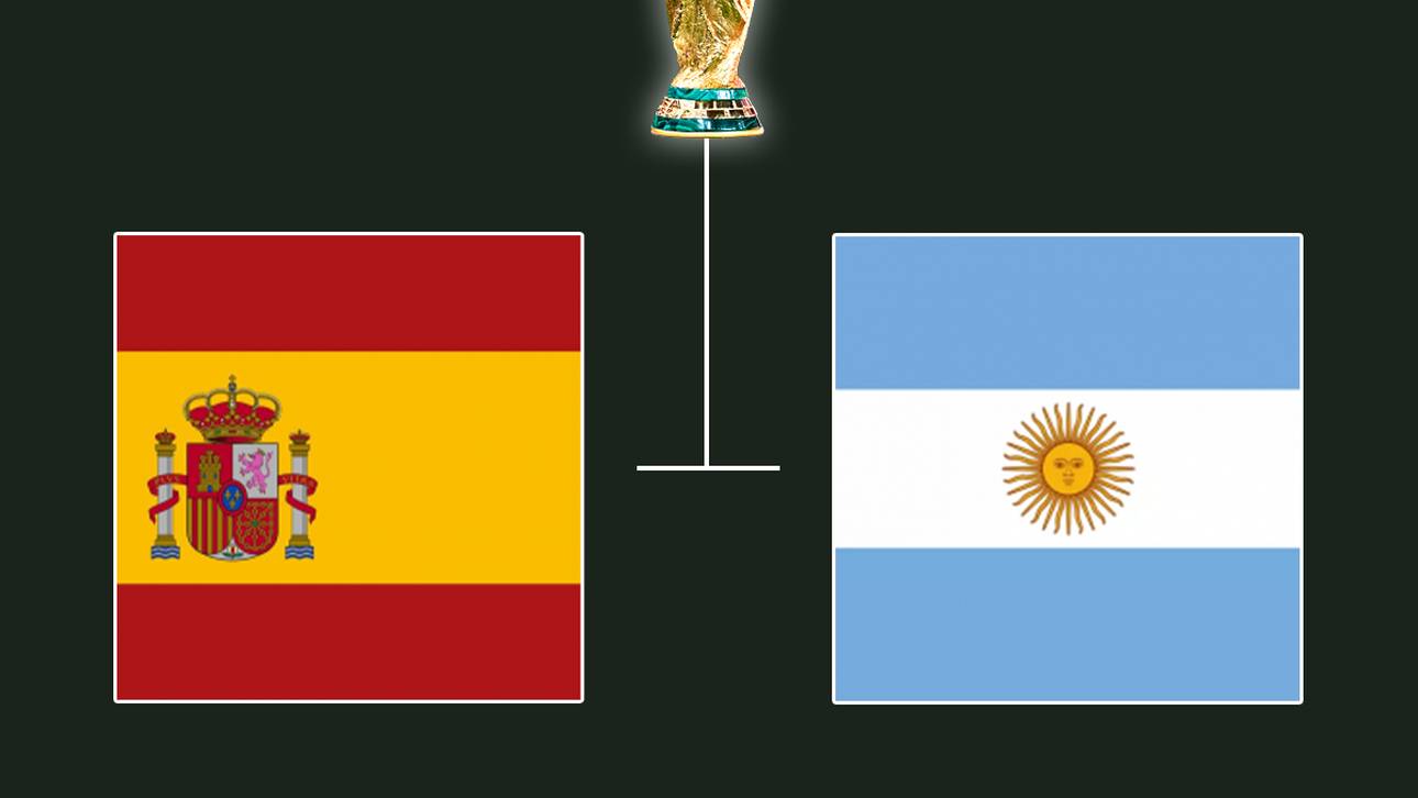 Spanien und Argentinien spielen um den WM-Titel