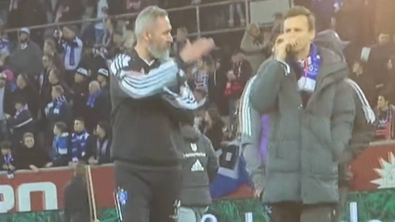 HSV-Geste sorgt für Wirbel