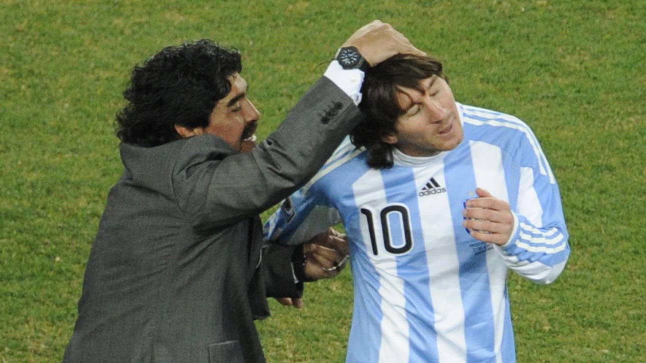 Maradona will um Messi kämpfen