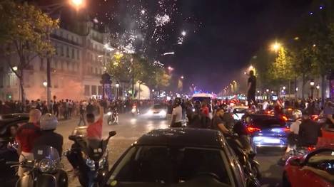 Paris St. Germain steht erstmals im Finale der Champions League. Die PSG-Fans verwandelten die Straßen Paris' danach in eine riesige Partymeile und spuckten große Töne.