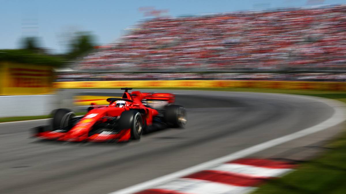 Beim Großen Preis von Kanada dann der nächste Aufreger. Eingangs einer Kurve verliert Vettel das Heck und schießt nach einem Fahrfehler geradewegs in die Wiese und verliert dort jeden Grip