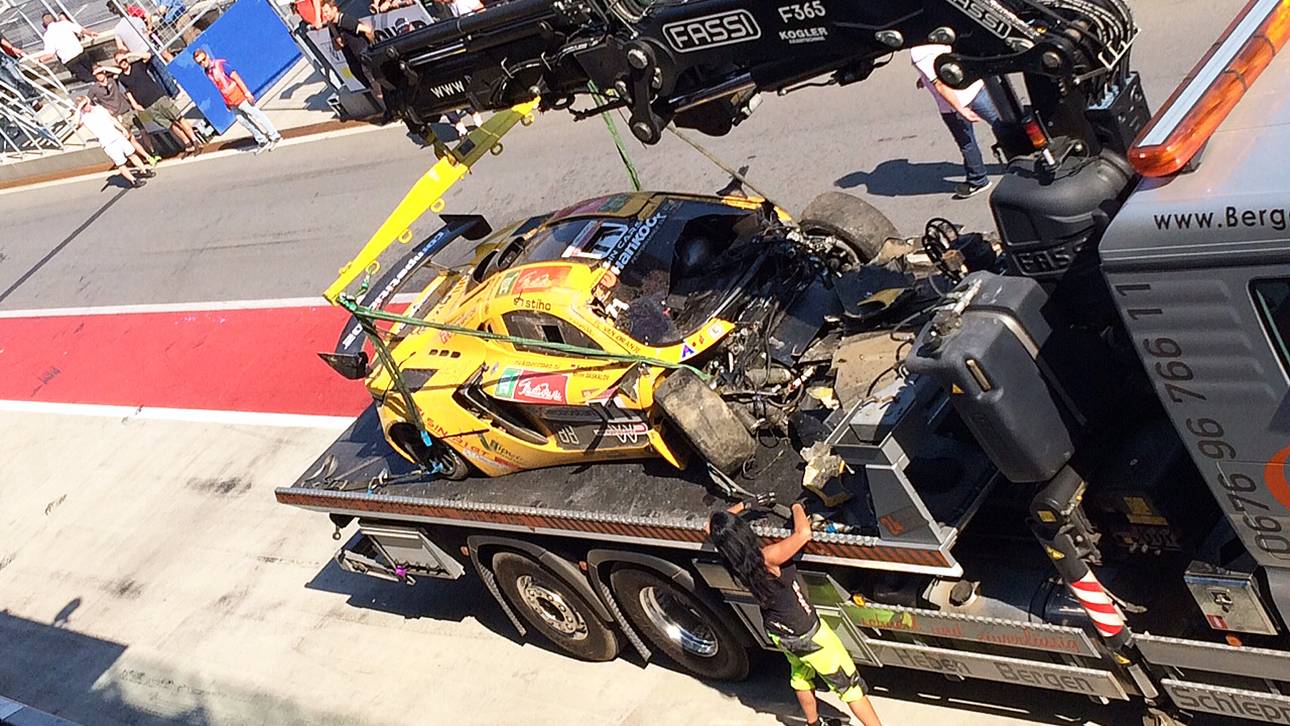 Schwerer Unfall geht glimpflich aus