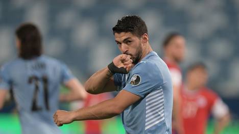 Luis Suarez hat die Torflaute Uruguays beendet
