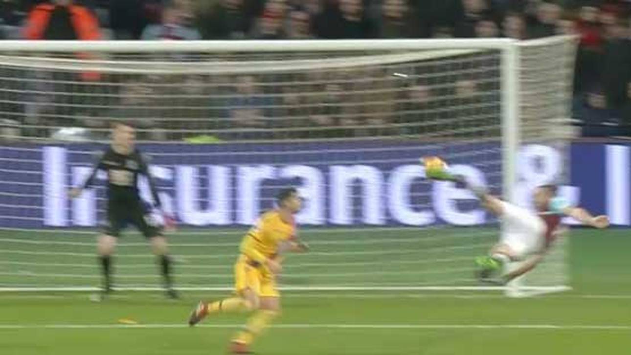 Carrolls Traum-Fallrückzieher im Video