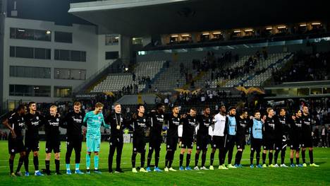 Eintracht Frankfurt holte seinen ersten Sieg der Europa-League-Saison