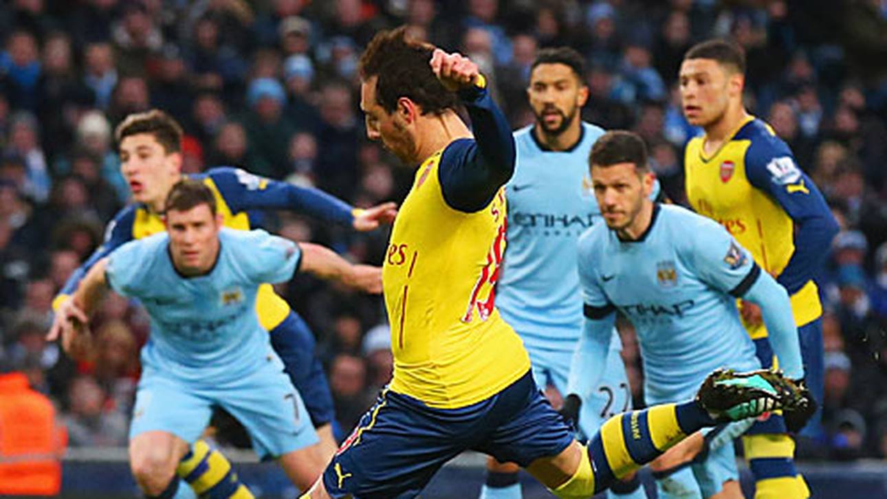 Arsenal schlägt City im Topspiel