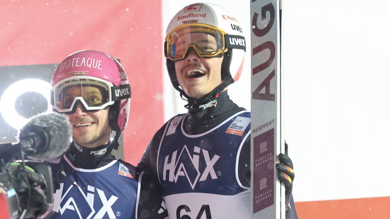 Skispringen: Erster deutscher Erfolg?