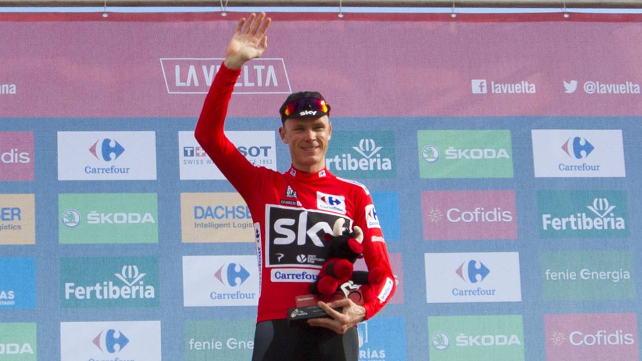 Vuelta: Froome fährt weiter in Rot