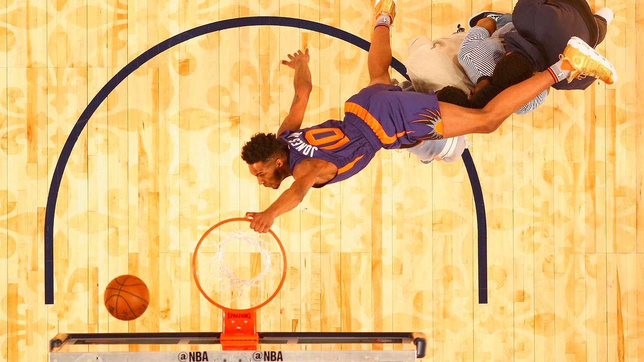 NBA-Stars spotten über Dunk Contest