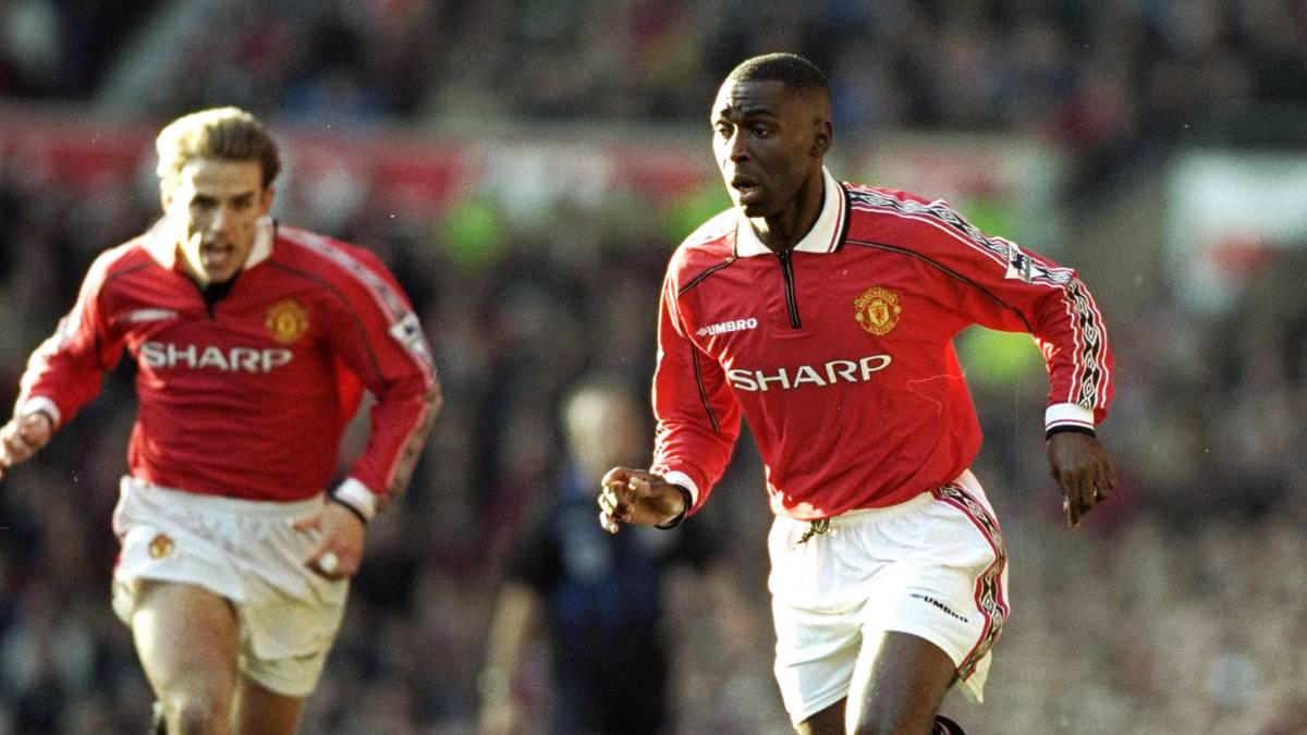 ANDY COLE: Der Engländer kam im Winter 1995 als amtierender Torschützenkönig nach Manchester und wurde 2002 nach 121 Toren in 271 Spielen zu den Blackburn Rovers transferiert 
