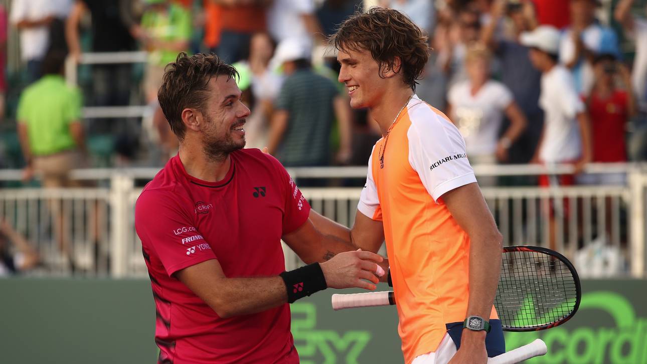 Zverev ringt Wawrinka nieder