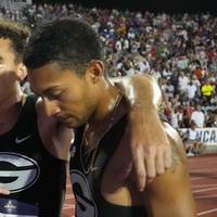 Der Student Christopher Morales-Williams läuft die 400 m in der Halle in einer Weltrekordzeit, doch als offizielle Bestmarke zählt diese nun nicht.