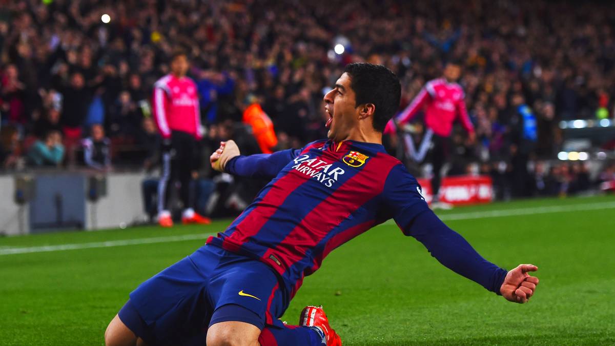 Als Clasico-Spezialist erweist sich Barcas Luis Suarez. Beim 4:0 im Clasico-Duell 2015 in Madrid trifft der Uruguayer doppelt