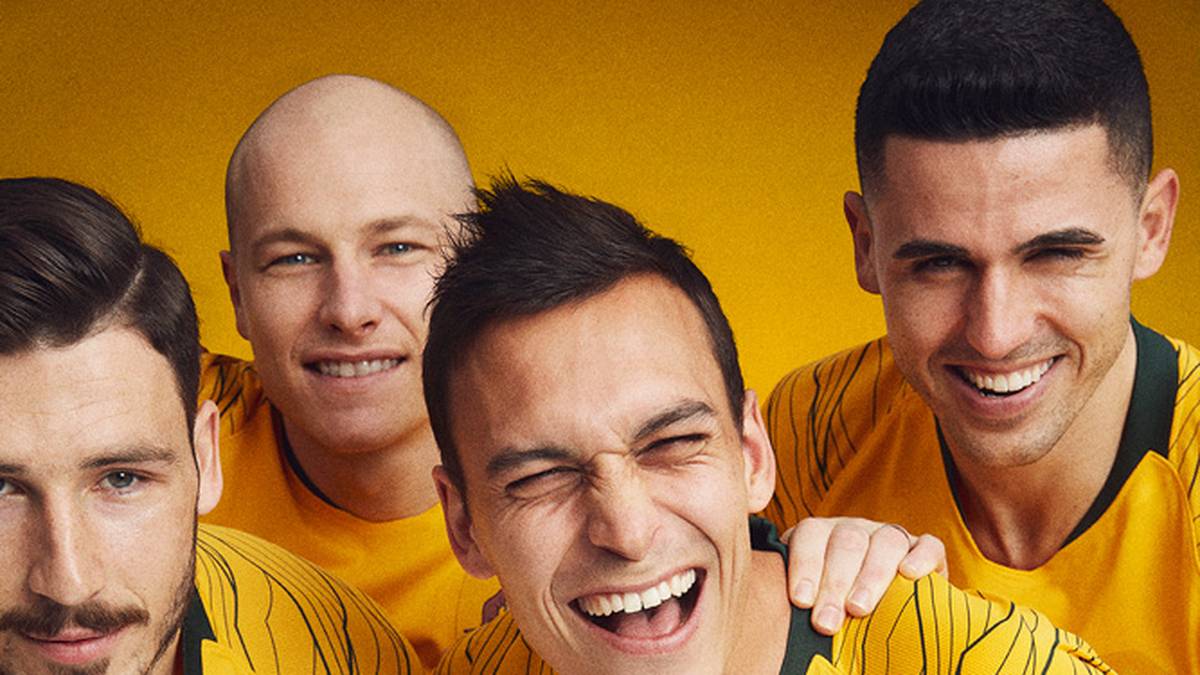 GRUPPE C - AUSTRALIEN (Nike, 85 Euro): Die Socceroos sind auch in Russland im gewohnten knalligen Gelb unterwegs.
